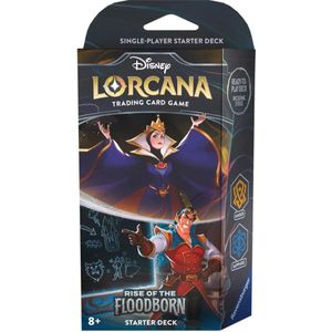 Disney Lorcana - Rise of the Floodborn Starter Deck - The Evil Queen & Gaston