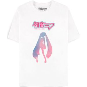 Hatsune Miku - Women's Short Sleeved T-Shirt - Silhoutte