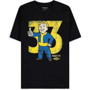 Fallout - Vault 33 - Rule Of Thumb - Short Sleeved T-shirt