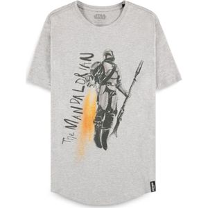 The Mandalorian - Men's Grey Short Sleeved T-shirt