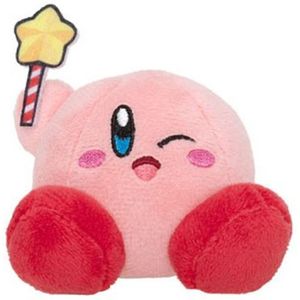 Kirby Gashapon Sitting Pluche Mascot - Kirby with Wand