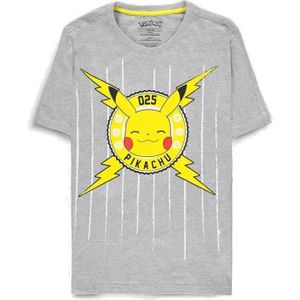 Pok�émon - Funny Pika - Men's Core Short Sleeved T-shirt