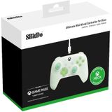 8Bitdo - Ultimate Mini Wired Controller - Translucent Green - RGB Verlichting - Compatibel met Xbox Series X|S