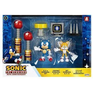 Sonic The Hedgehog 30th Anniversary Diorama Set