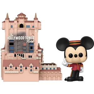 Disney World 50th Anniversary Funko Pop Vinyl: Hollywood Tower Hotel and Mickey Mouse