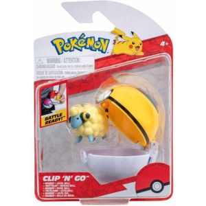 Pokemon Figure - Mareep + Level Ball (Clip 'n' Go)