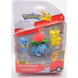 Pokemon Battle Figure Pack - Ivysaur, Horsea & Pikachu