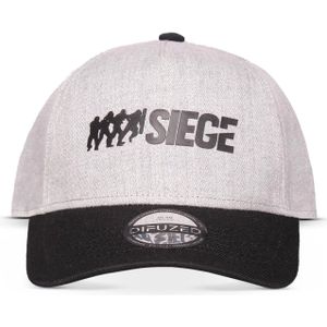 6-Siege - Logo - Men's Adjustable Cap