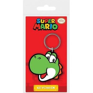 Super Mario - Yoshi Rubber Keychain