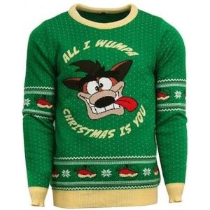 Crash Bandicoot - All I Wumpa Christmas is You Christmas Sweater