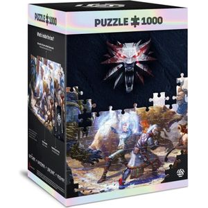 The Witcher Puzzle - Geralt & Triss (1000 pieces)