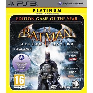 Batman Arkham Asylum (Game of the Year Edition) (platinum)