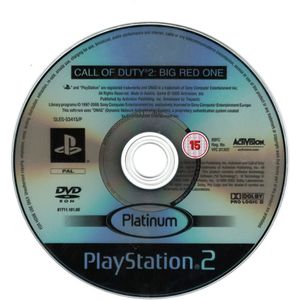 Call of Duty 2 Big Red One (platinum) (losse disc)