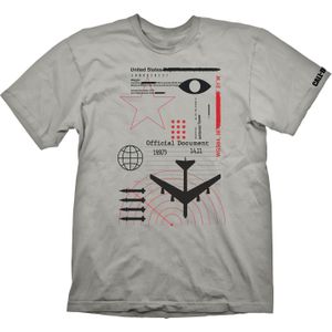Call of Duty Black Ops Cold War - Radar Light Grey T-Shirt