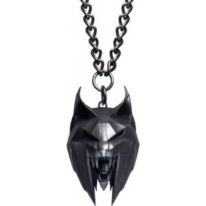 The Witcher - School of the Lynx Medallion and Chain