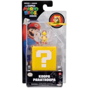 Super Mario Movie Question Block Mini Figure - Koopa Paratroopa