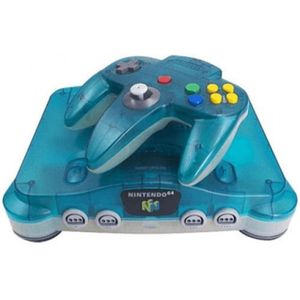 Nintendo 64 - Clear Blue