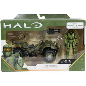 Halo Infinite Action Figure - Master Chief with Mongoose