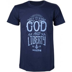 Uncharted 4 - For God and Liberty T-shirt