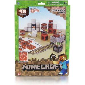 Minecraft Paper Craft Minecart Pack