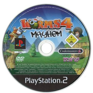 Worms 4 Mayhem (losse disc)