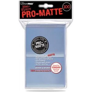 Ultra Pro - Deck Protector Sleeves Clear (Matte)(100 stuks)