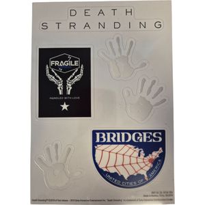 Death Stranding - Bridges/Fragile Promo Sticker Sheet