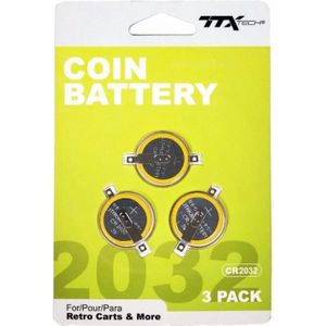 TTX Coin Battery 3-Pack (CR2032)