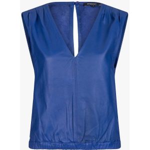 Goosecraft Elvie 1-A kobaltblauw blouse
