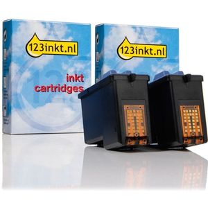 Lexmark aanbieding: 2 x Nr.88 (18L0000) inktcartridge kleur (123inkt huismerk)
