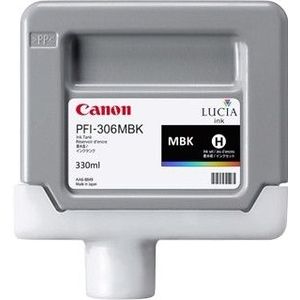 Canon PFI-306MBK inktcartridge mat zwart (origineel)