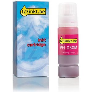 Canon PFI-050M inktcartridge magenta (123inkt huismerk)