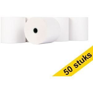 Aanbieding: 123inkt kassarol 80x80x12 thermo wit (50 stuks)