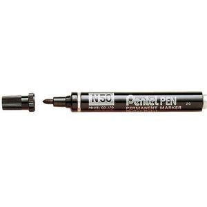 Pentel N50 permanent marker zwart (1,5 mm rond)