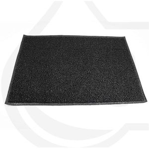 Doortex Twistermat deurmat buiten 150 x 90 cm zwart