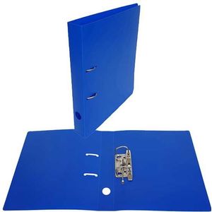 Bronyl ringmap met hefmechaniek blauw (45 mm)