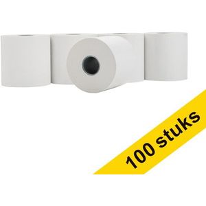 Aanbieding: 123inkt kassarol 80x80x25 thermo wit (100 stuks)