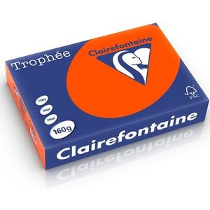 Clairefontaine gekleurd papier kardinaalrood 160 g/m² A4 (250 vellen)