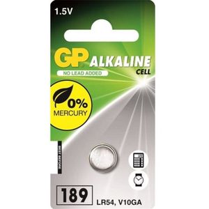 GP LR54 Alkaline knoopcel batterij 1 stuk