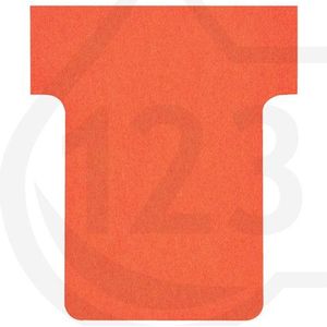 Nobo T-kaarten rood maat 1,5 (100 stuks)