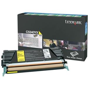 Lexmark C5340YX toner geel extra hoge capaciteit (origineel)