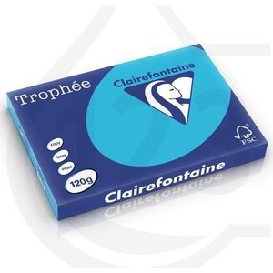 Clairefontaine gekleurd papier koningsblauw 120 g/m² A3 (250 vellen)