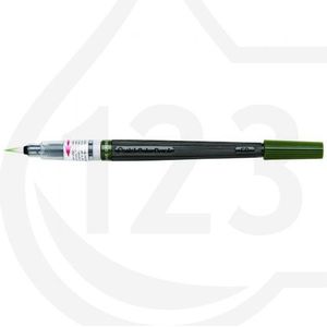 Pentel XGFL penseelstift olijfgroen