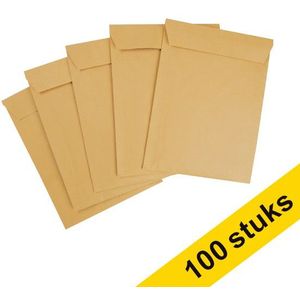 123inkt papieren eco luchtkussenenvelop 250 x 350 mm - G17 zelfklevend (100 stuks)
