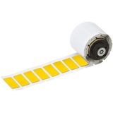 Brady M6-02-7593-YL gelamineerde polyester labels geel 27 mm x 12,45 mm (origineel)