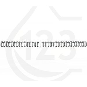 GBC RG8109 metalen draadrug 14 mm zwart (100 stuks)
