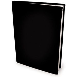 Dresz rekbare boekenkaft A4 zwart