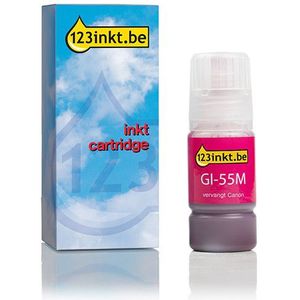 Canon GI-55M inkttank magenta (123inkt huismerk)