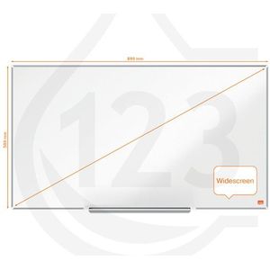 Nobo Impression Pro Widescreen whiteboard magnetisch emaille 89 x 50 cm