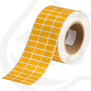 Brady THT-5-423-10-YL label polyester glanzend geel 25,40 x 12,70 mm (origineel)